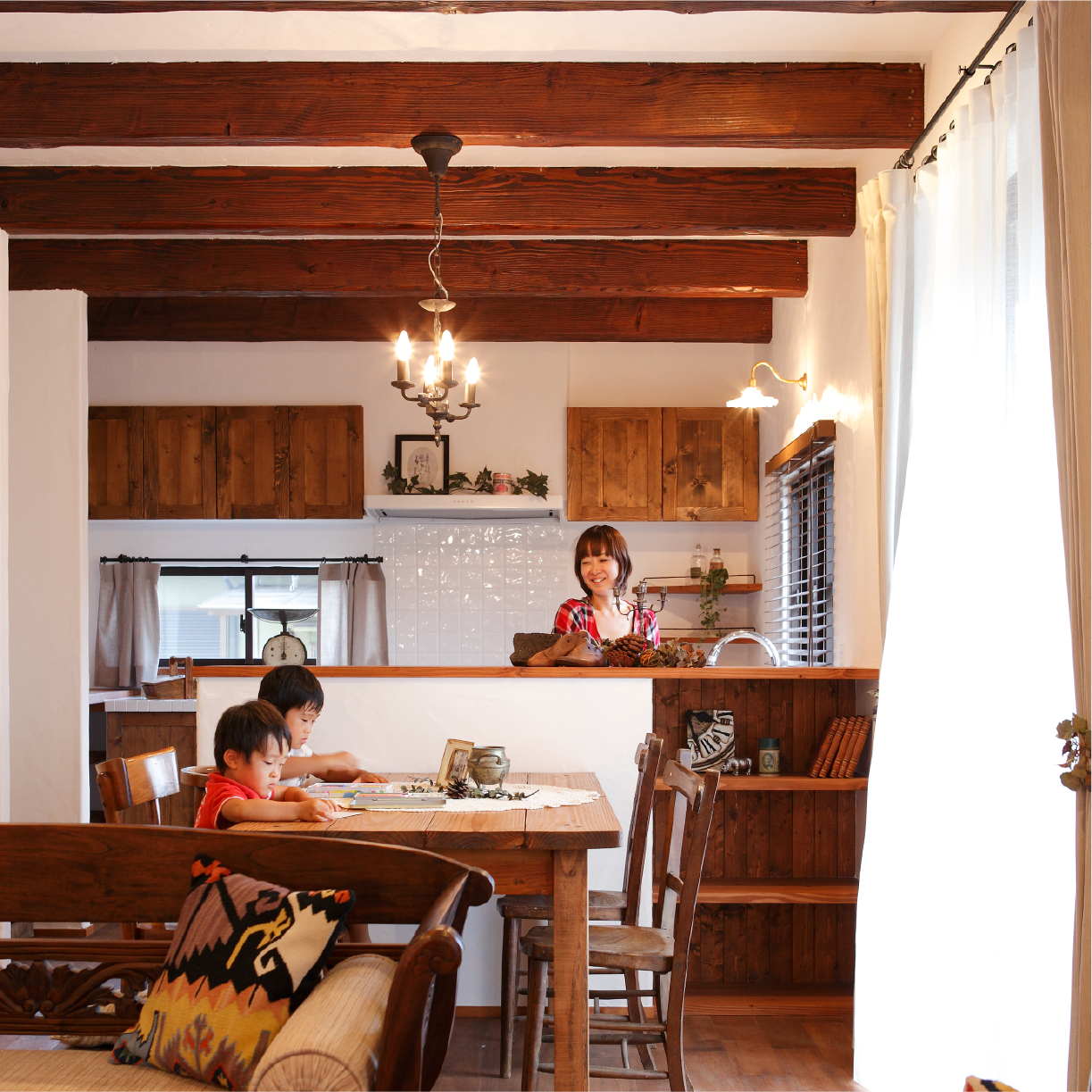 癒やしの隠れ家のような設計